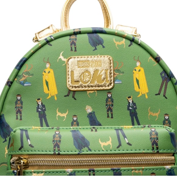 Loungefly Marvel Loki Variants EE Exclusive Mini Backpack - Picture 4 of 7